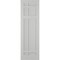 Ekena Millwork True Fit PVC San Juan Capistrano Mission Style Fixed Mount Shutters, Hailstorm Gray, 12W x 28H, PR TFP001SJ12X028ST - alternate 10